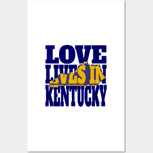 Love Lives in Kentucky Posters and Art